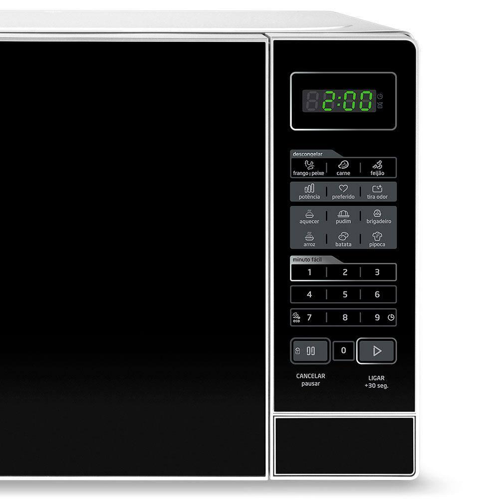 Forno de Micro-ondas Midea MRAS2 com Função Eco 20L - Branco - 4