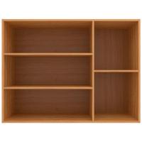 Armário Aéreo Bartira Cristal MDP 15mm com 3 Portas e 3 Prateleiras - 120cm de largura