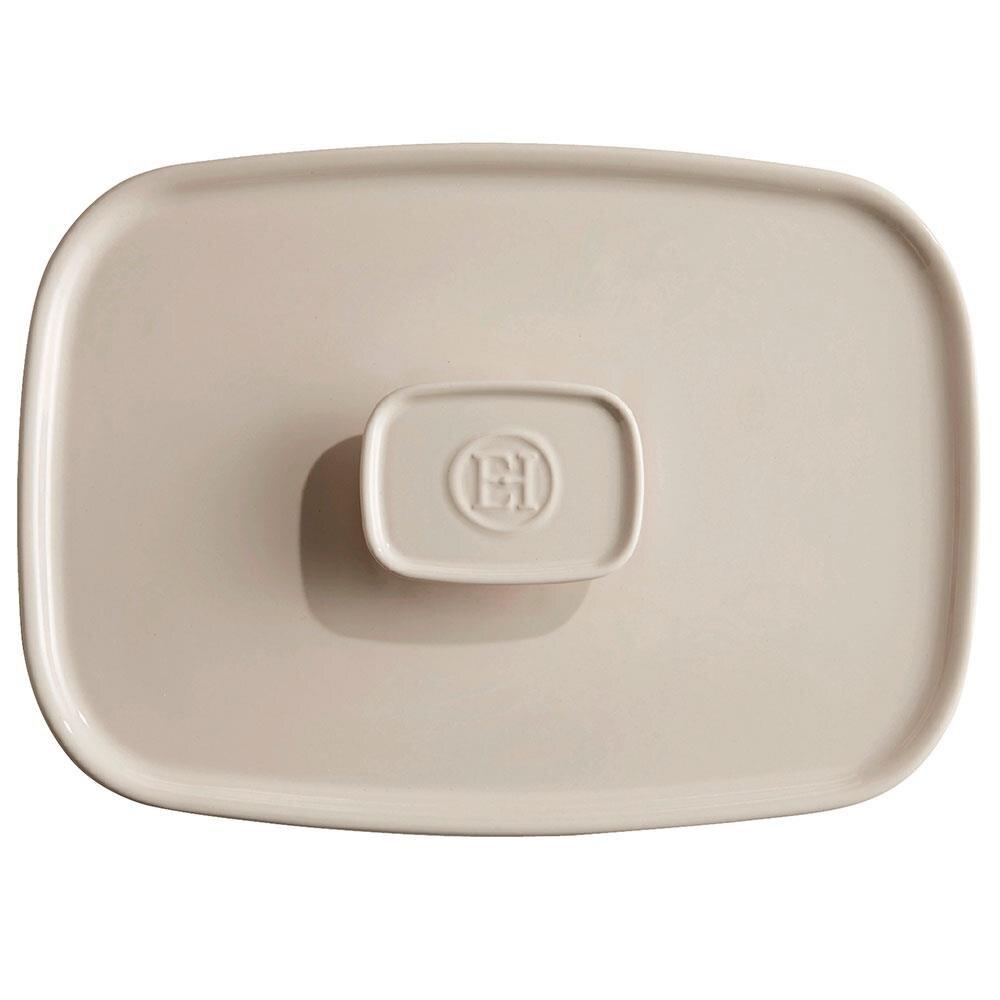 Tampa para Travessa Emile Henry Ovenware em Cerâmica 29x19 cm - Areia - 2