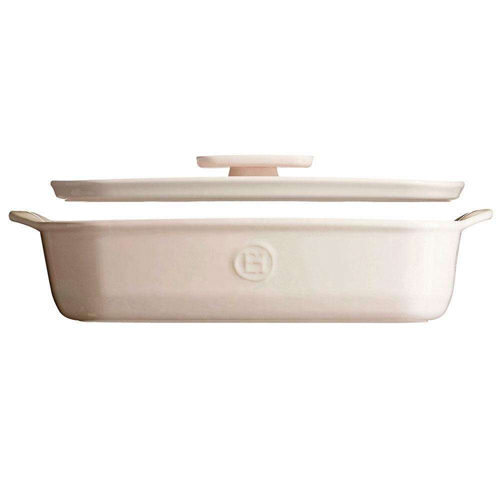 Tampa para Travessa Emile Henry Ovenware em Cerâmica 29x19 cm - Areia - 3