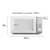 Micro-ondas Electrolux MEO44 34L Função Tira Odor Branco - 7