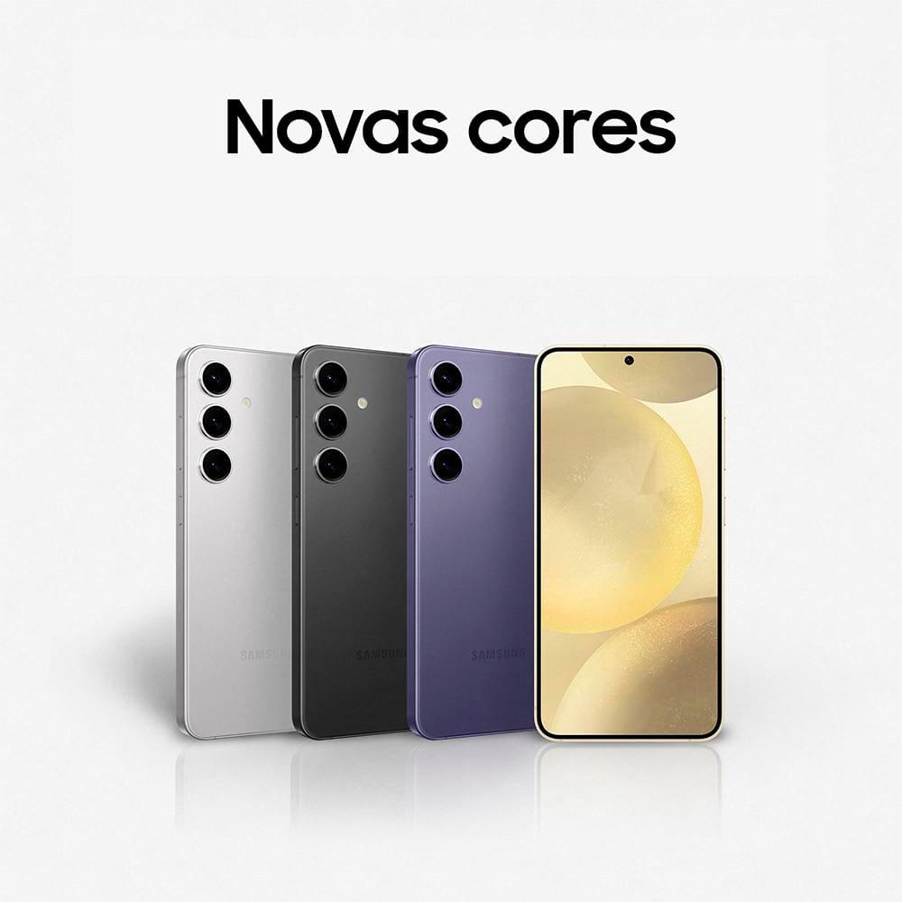 Smartphone Samsung Galaxy S24 5G Violeta 256GB, Tela 6.2", 8GB RAM, Inteligência Artificial, IP68, Processador Exynos 2400, Câmera Tripla Traseira - 6