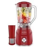 Liquidificador Britânia BLQ970V Turbo Vermelho 900W com 4 Velocidades