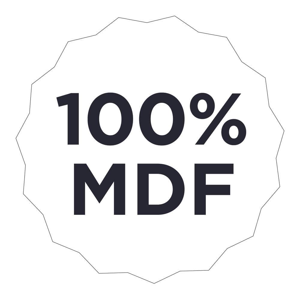 Armário Aéreo Nesher Rainha em MDF 15mm com 2 Portas e 1 Prateleira - 80cm de largura - 6