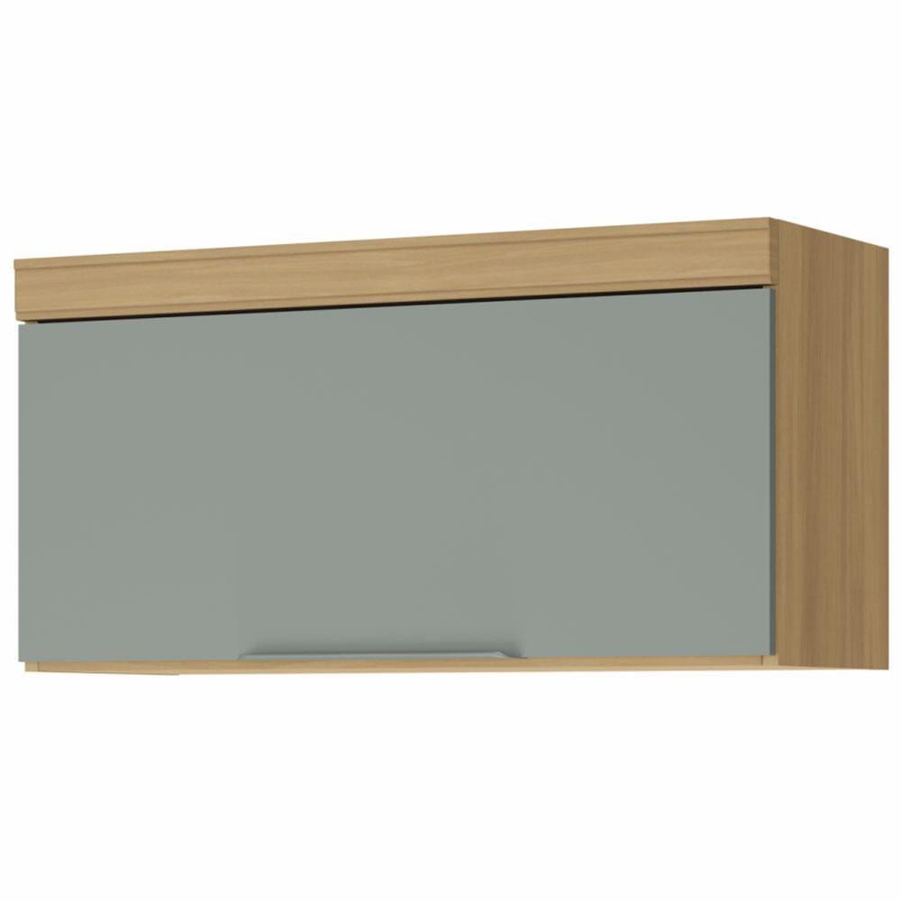 Armário Aéreo Nesher Marquesa em MDF 15mm com 1 Porta e 1 Prateleira - 80cm de largura - 1