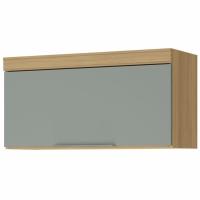 Armário Aéreo Nesher Marquesa em MDF 15mm com 1 Porta e 1 Prateleira - 80cm de largura - 1