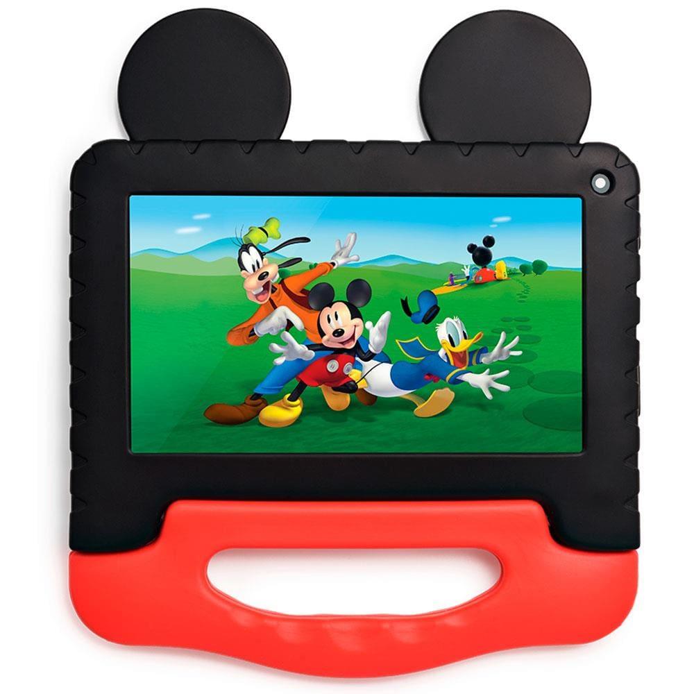 Tablet Infantil Multi Mickey NB413 7” Android 13 Quad-Core 64GB Preto/Vermelho - 2