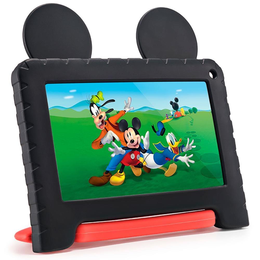Tablet Infantil Multi Mickey NB413 7” Android 13 Quad-Core 64GB Preto/Vermelho - 5