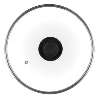 Frigideira para Ovos Multiflon Gourmet com Revestimento Antiaderente Ultra 7 Preta e Tampa - 26 cm - 6