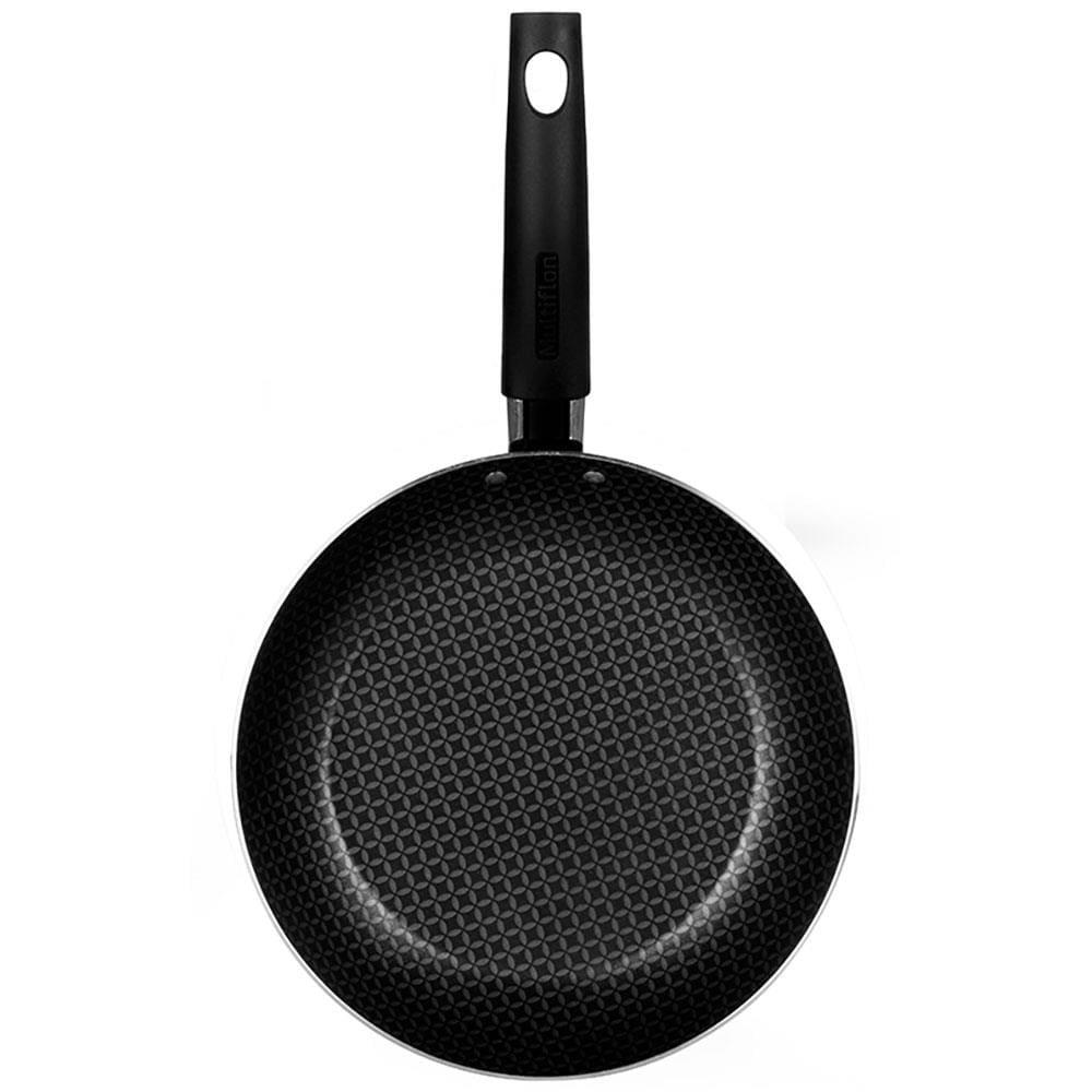 Conjunto de Frigideiras Multiflon Essencial com Revestimento Antiaderente Preta - 2 Peças - 3