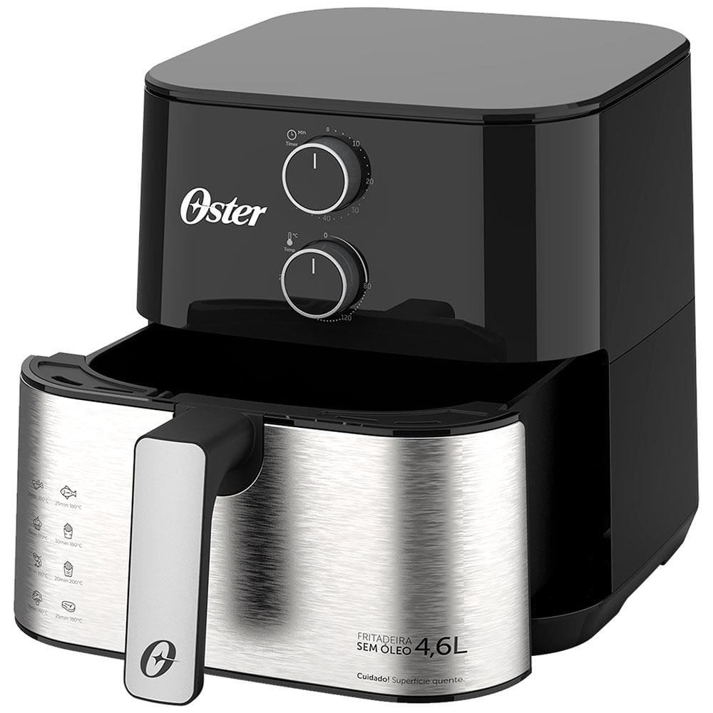 Fritadeira Elétrica Oster OFRT520 Compact 4,6L - Inox - 3