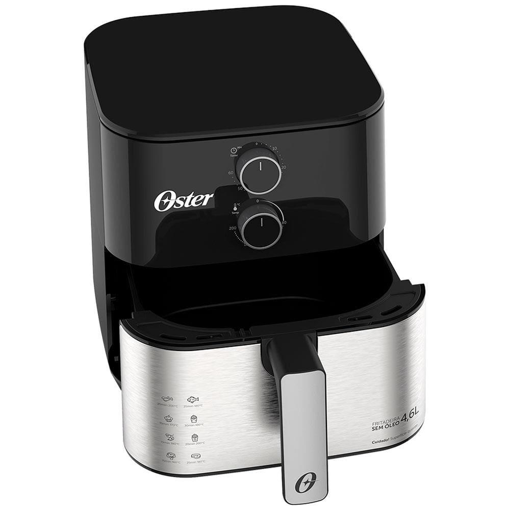 Fritadeira Elétrica Oster OFRT520 Compact 4,6L - Inox - 4
