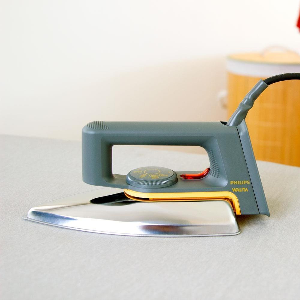 Ferro de Passar a Seco Philips Walita HD1172 com Controle de Temperatura e Ponta de Precisão - Cinza - 6