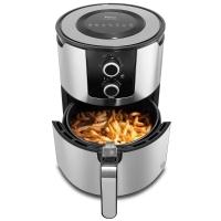 Fritadeira Elétrica Sem Óleo Air Fryer Philco PFR67PI 6L – Inox/Preta