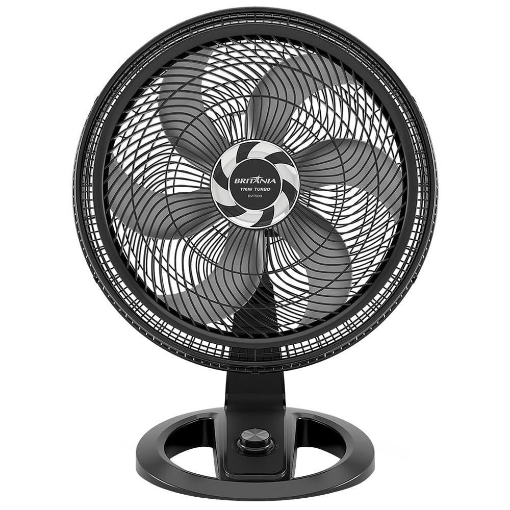 Ventilador de Mesa Britânia Maxx Force BVT500 58cm com 3 Velocidades e 6 Pás - Preto - 1