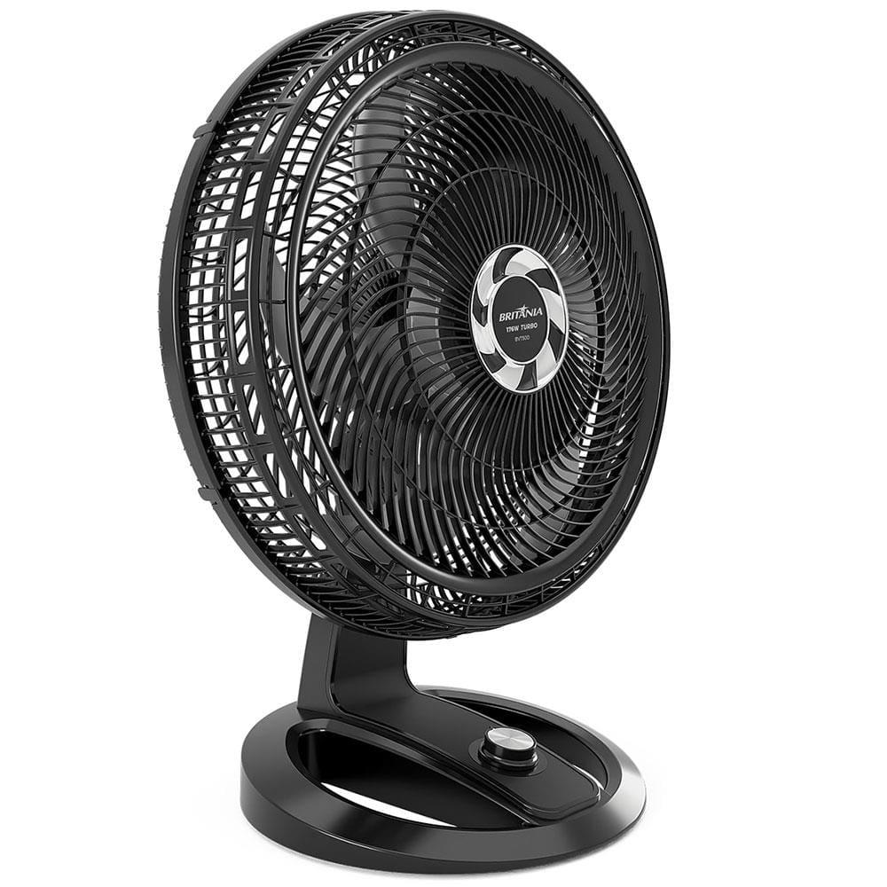 Ventilador de Mesa Britânia Maxx Force BVT500 58cm com 3 Velocidades e 6 Pás - Preto - 2