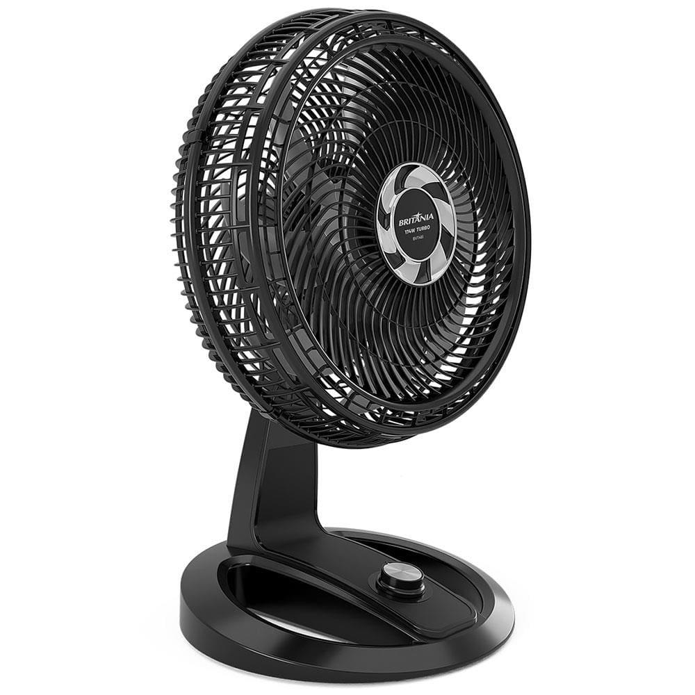 Ventilador de Mesa Britânia Maxx Force BVT481 47cm com 3 Velocidades e 8 Pás - Preto - 3