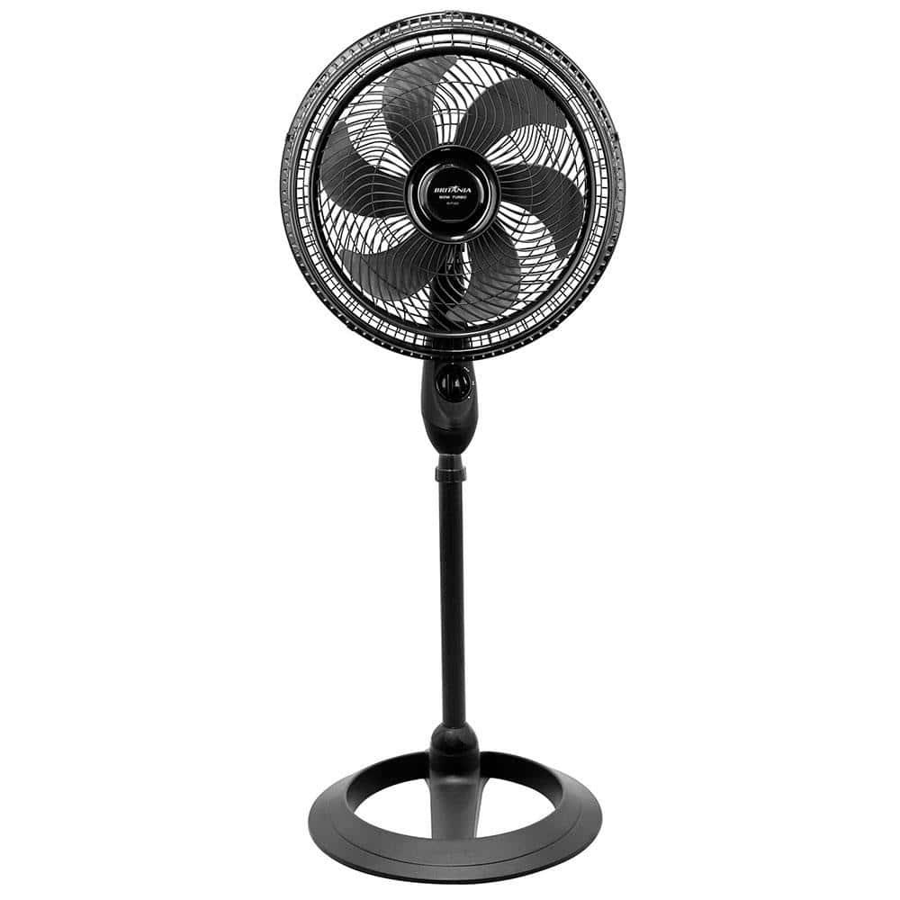 Ventilador de Coluna Britânia Maxx Force BVT450 40cm com 3 Velocidades e 6 Pás - Preto - 1