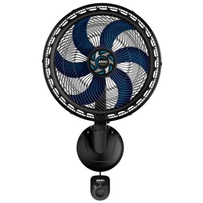 Ventilador de Parede Arno Xtreme Force Breeze VB51 50cm com 3 Velocidades e 6 Pás - Preto
