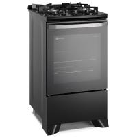 Fogão Electrolux 4 bocas Efficient FE4GP com Mesa de Vidro, PerfectCook, VaporBake e Acendimento Automático Bivolt – Preto - 2