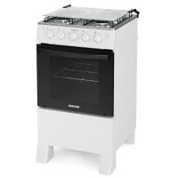 Fogão Itatiaia 4 Bocas Star New Com Mesa em Inox e Acendimento Automático - Branco