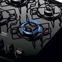 Fogão Consul 4 Bocas CFO4VBE com Mesa de Vidro e Grades Individuais Bivolt - Preto - 8