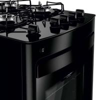 Fogão Consul 4 Bocas CFO4VBE com Mesa de Vidro e Grades Individuais Bivolt - Preto - 9