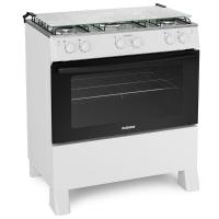 Fogão Itatiaia 5 Bocas Star New com Mesa em Inox e Acendimento Automático Bivolt - Branco - 3