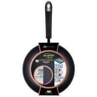 Frigideira Bergner Pandora em Alumínio Forjado com Revestimento em Marble e Fundo de Indução 24 cm – Marrom - 2