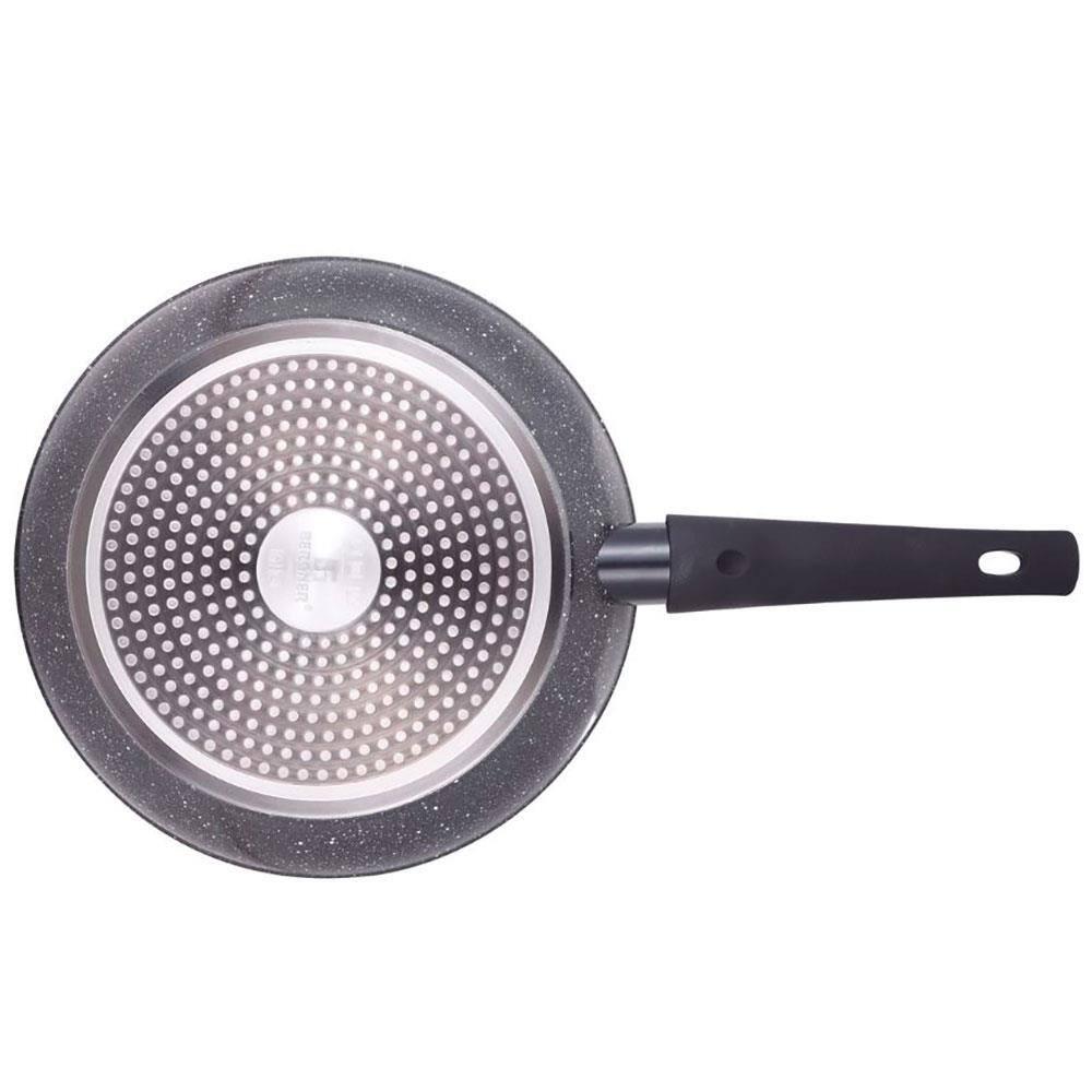 Frigideira Bergner Orion em Alumínio Forjado com Revestimento em Marble e Fundo de Indução 26 cm – Cinza - 3