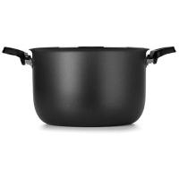 Jogo Banho-Maria 2 Peças Multiflon com Revestimento Antiaderente Ultra 7 e Tampa - Preto - 7