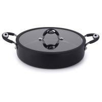 Frigideira Tegame Multiflon Dom Antiaderente Quartzo Preta - 30 cm - 1