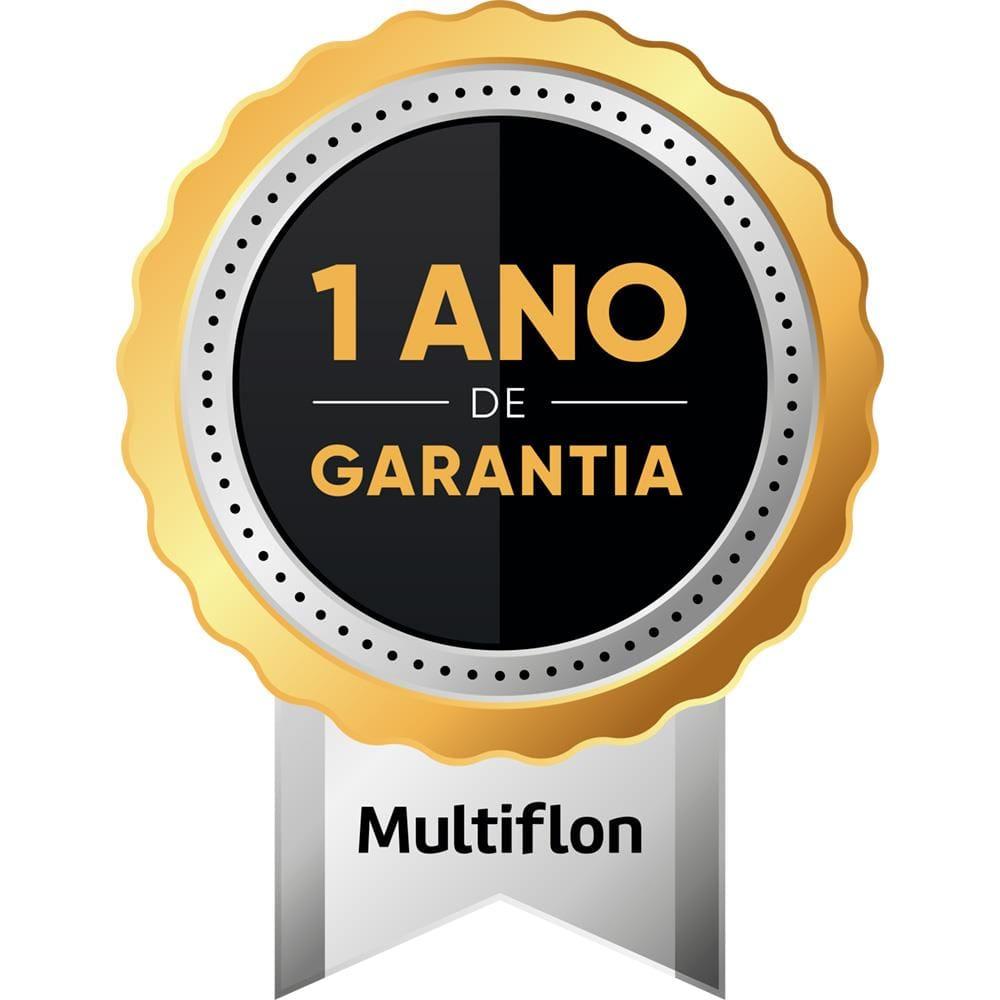 Bistequeira Canelada Multiflon Gourmet Antiaderente 28cm - Preto - 5