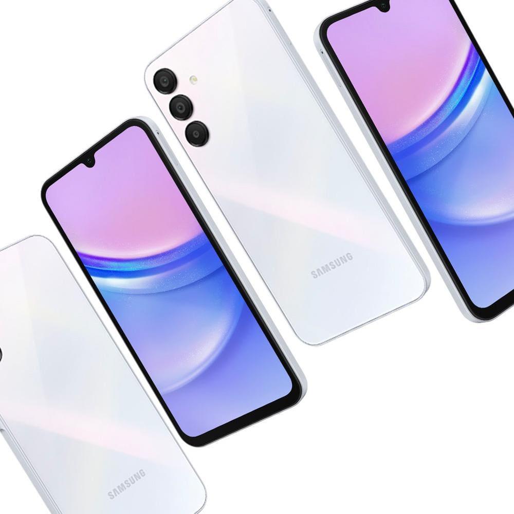 Smartphone Samsung Galaxy A15 4G Azul Claro 128GB, 4GB RAM, Processador Octa-Core, Câmera Tripla Traseira, Selfie de 13MP, Tela Infinita de 6.5" 90Hz - 9