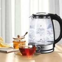 Chaleira Elétrica Britânia BCH11 Glass 1,8 L – Transparente/ Preta/Inox - 8