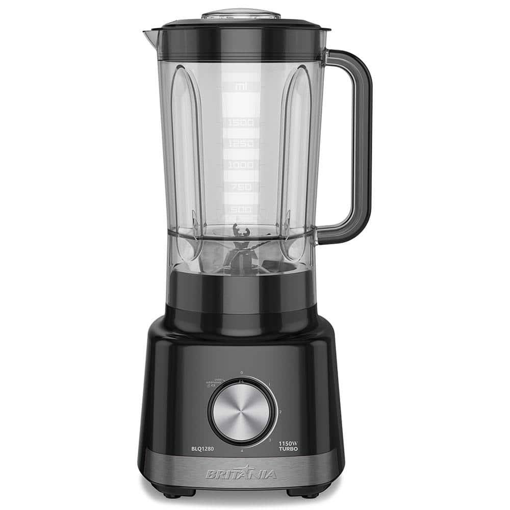 Liquidificador Britânia BLQ1280P 1150 W com 4 Velocidades - Preto - 2