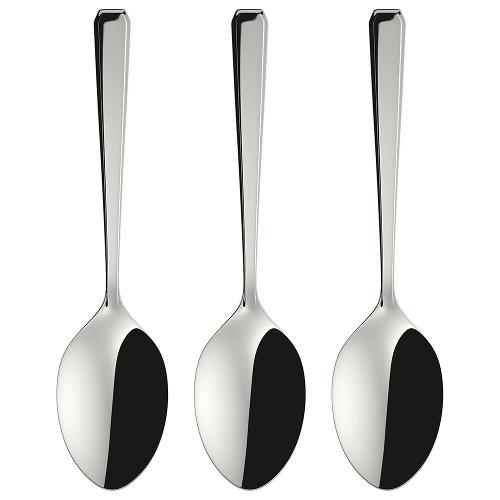 Conjunto de Colheres para Chá Euro Home Aço Inox – 3 Peças