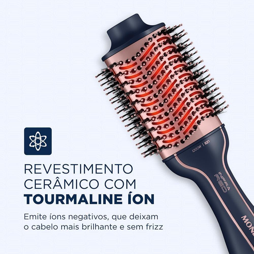 Escova Secadora Mondial Infrared ES-01 1200W Azul/Rose Bivolt - 4
