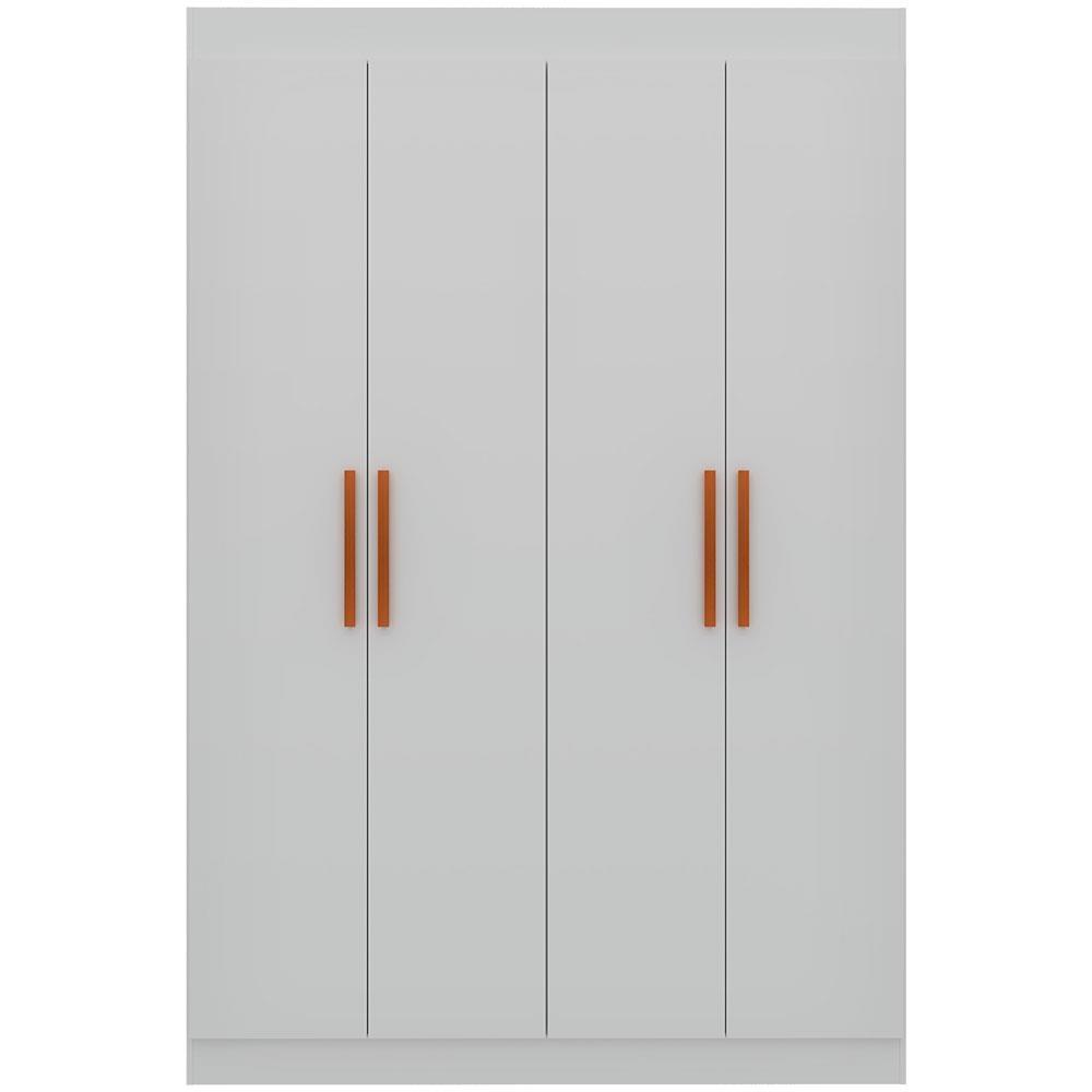 Guarda-Roupa Bartira Ville com 4 Portas, 2 Gavetas e 2 Prateleiras - 134cm de largura - 2