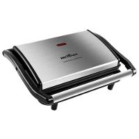 Sanduicheira Grill Britânia BGR27I Press 850W Antiaderente – Inox/Preta - 1