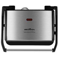 Sanduicheira Grill Britânia BGR27I Press 850W Antiaderente – Inox/Preta - 7
