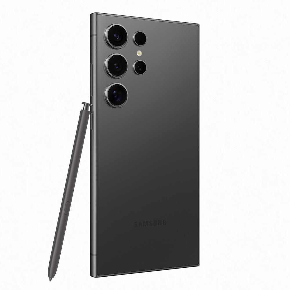 Smartphone Samsung Galaxy S24 Ultra Titânio Preto 256GB, Inteligência Artificial, Tela de 6.8", 12GB RAM, S Pen, Processador Snapdragon 8 Gen 3 - 8