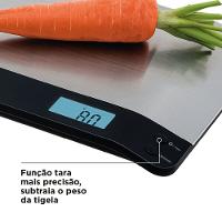 Balança de Cozinha Black Decker BC500 à Pilha com Acabamento em Inox e Capacidade de até 5kg - 5