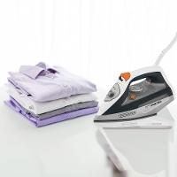 Ferro de Passar a Vapor Black Decker FX3100 com Sistema Antigotejamento - Branco e Cinza - 3