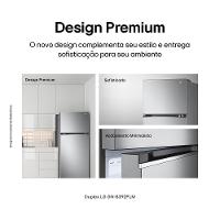 Geladeira LG Frost Free Duplex com Gaveta Fresh Zone e Multi Air Flow Inox Look - 395L