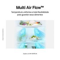 Geladeira LG Frost Free Duplex com Gaveta Fresh Zone e Multi Air Flow Inox Look - 395L - 11