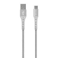 Cabo USB-C ESC05WT em Nylon Trançado Geonav – 1,2 metro - 3