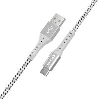 Cabo USB-C ESC05WT em Nylon Trançado Geonav – 1,2 metro - 5