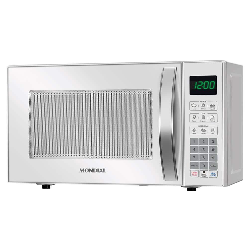 Micro-ondas Mondial MO-01-21-W com Função Tira Odor e Manter Aquecido Branco - 21L - 1