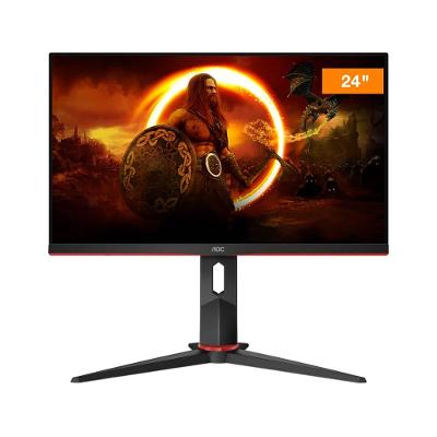 Monitor Gamer AOC 23,8" 24G2S/BK com tela Widescreen Full HD, 165Hz, tempo de resposta de 1ms e AMD FreeSync Premium - Preto